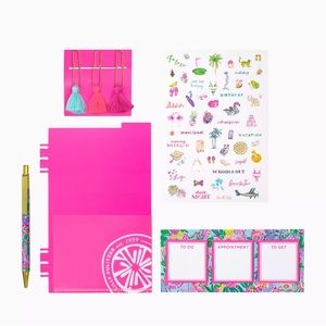 Lilly Pulitzer agenda pack